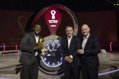 hublot fussball uhr|NOCH EIN JAHR BIS ZUM START DER FIFA FUSSBALL.